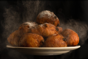 2025 begint op 7 januari met oliebollen